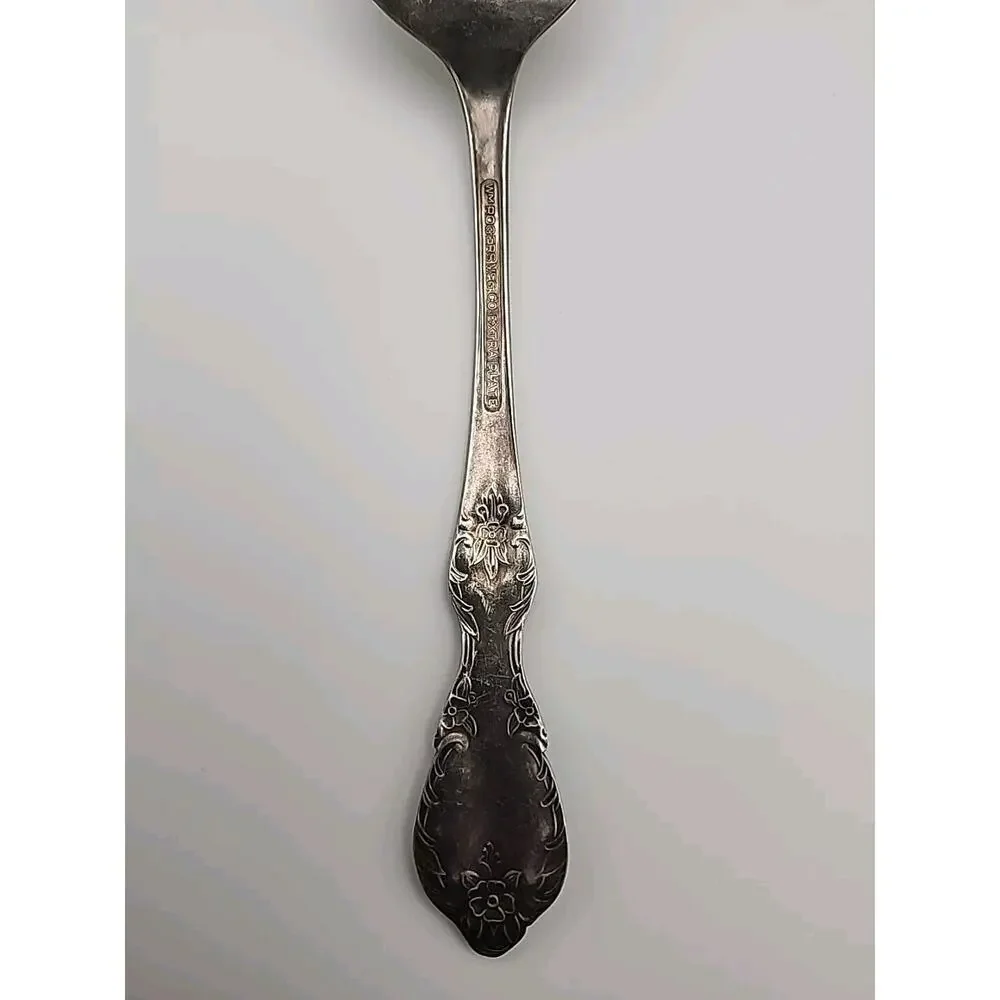 GRAND ELEGANCE Wm Rogers Mfg Co Extra Plate Cold Meat Serving Forks Silverplate